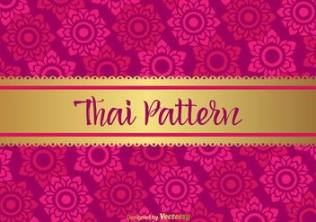 Thai Vector Pattern - vector gratuit #356297